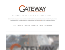 Tablet Screenshot of gatewaybuildco.com
